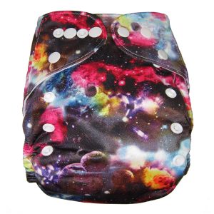 Cosmic Space Modern Cloth Nappy