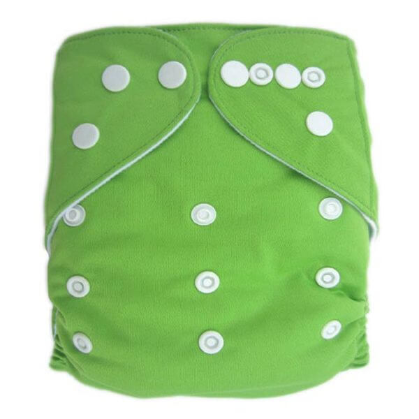 Green Solid Colour Modern Cloth Nappies