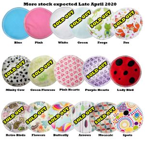 Breast Pad Choices April 2020
