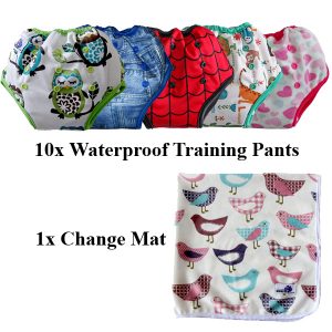Waterproof Training Pants 10 pack