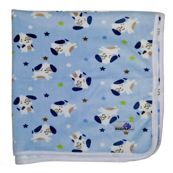 Baby Change Mat Blue Dogs