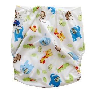 Wild Animals reusable diaper
