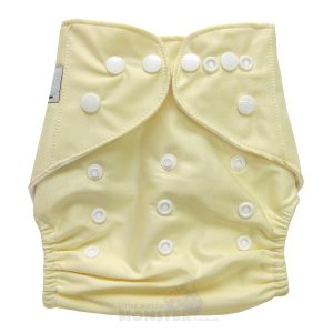 Yellow Solid Colour Modern Cloth Nappies