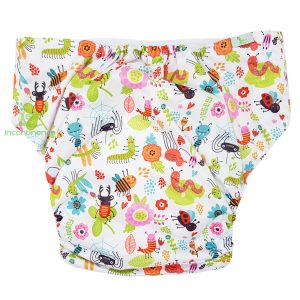 insects print adult nappy