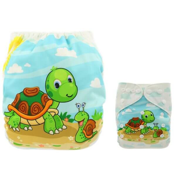 Snail Turtle Cloth Nappy