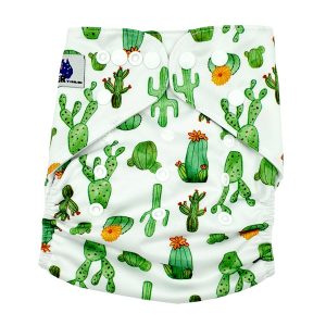 Cactus Summers Cloth Nappy Front