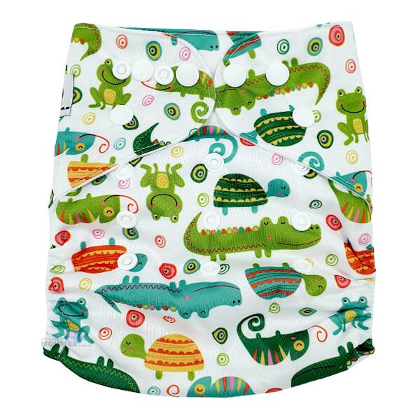 Chameleon Cloth Nappy Front