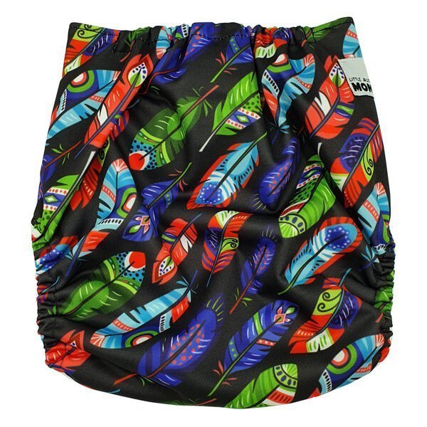 Fancy Feathers Modern Cloth Nappy Back