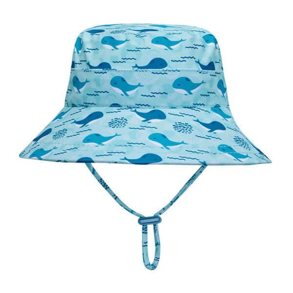 Kids Swim Bucket Hat Whale