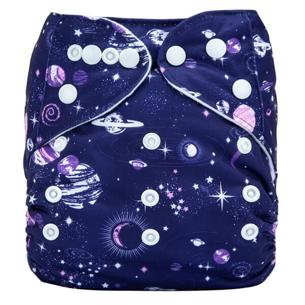 Purple Galaxy Modern Cloth Diaper