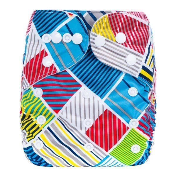 Stripes Cloth Nappy Front