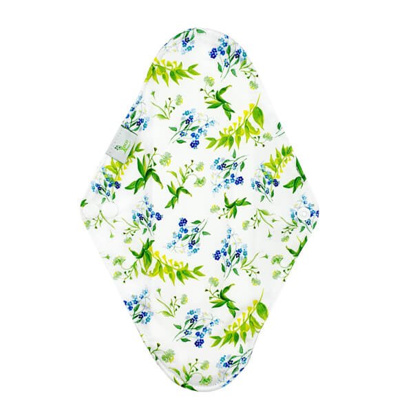 Incontinence Pad Large Bell Flowers Back