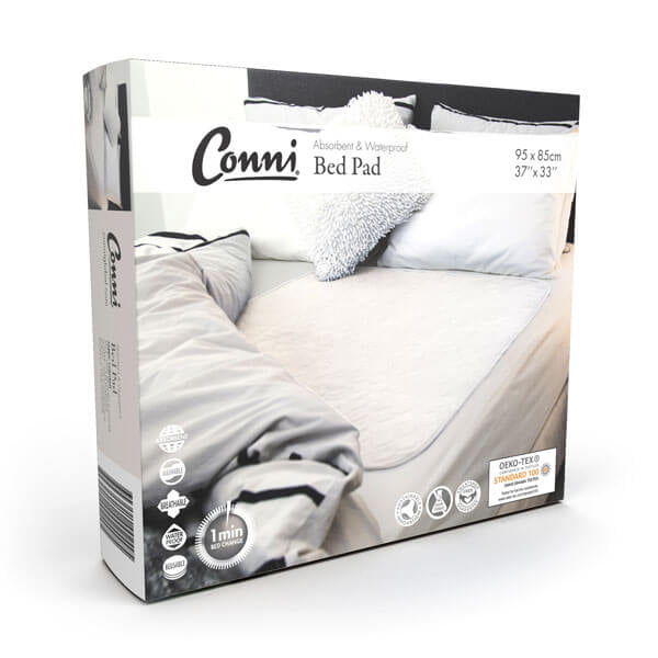 Reusable Bed Pad White Packaging
