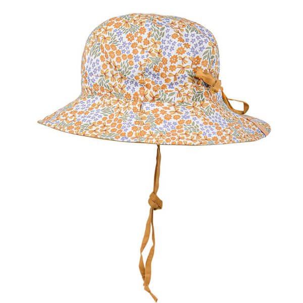 Girls Reversable Sun Hat Mabel Side