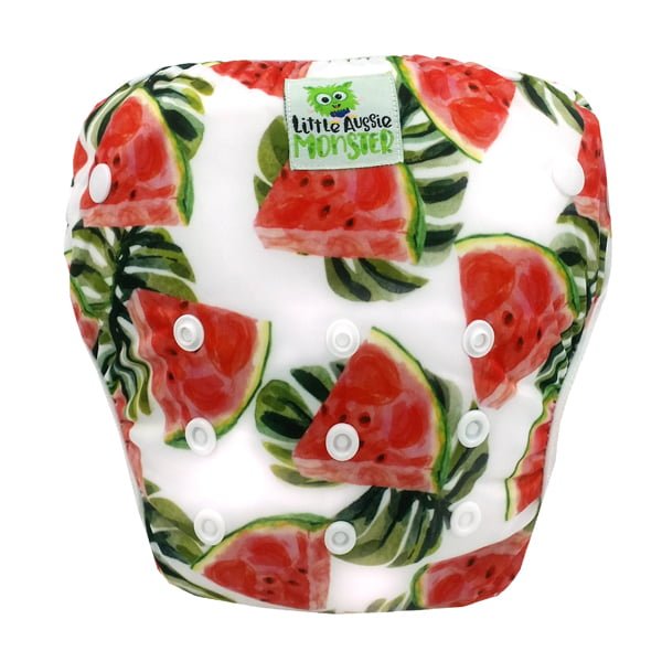 Watermelon Slices Toddler Swim Nappy Front