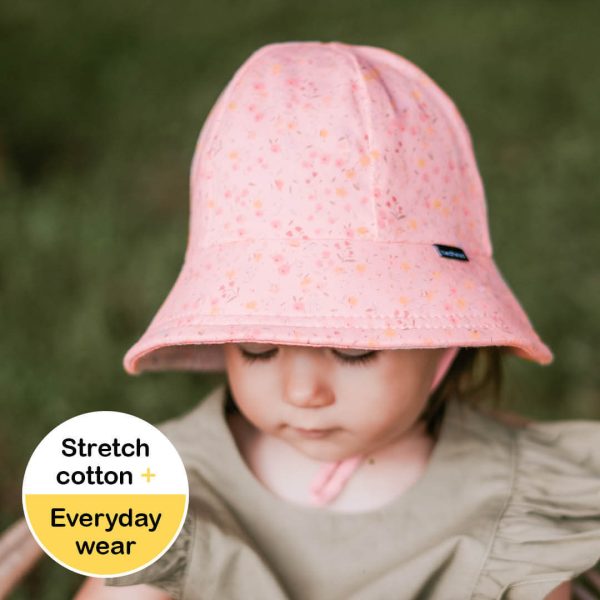 Toddler Bucket Bedhead Hat Posie Front