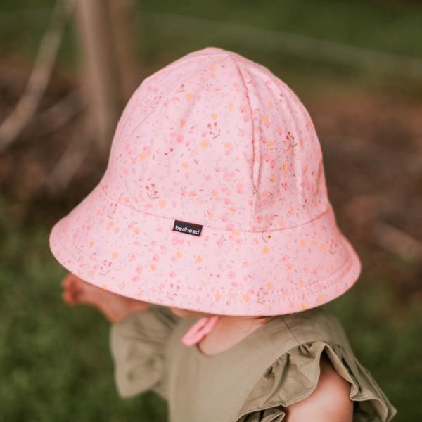 Toddler Bucket Bedhead Hat Posie Side