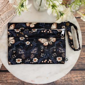 Mini Wet Bag Night Flutter 6 Whispering Wings Stock Mini WetBag